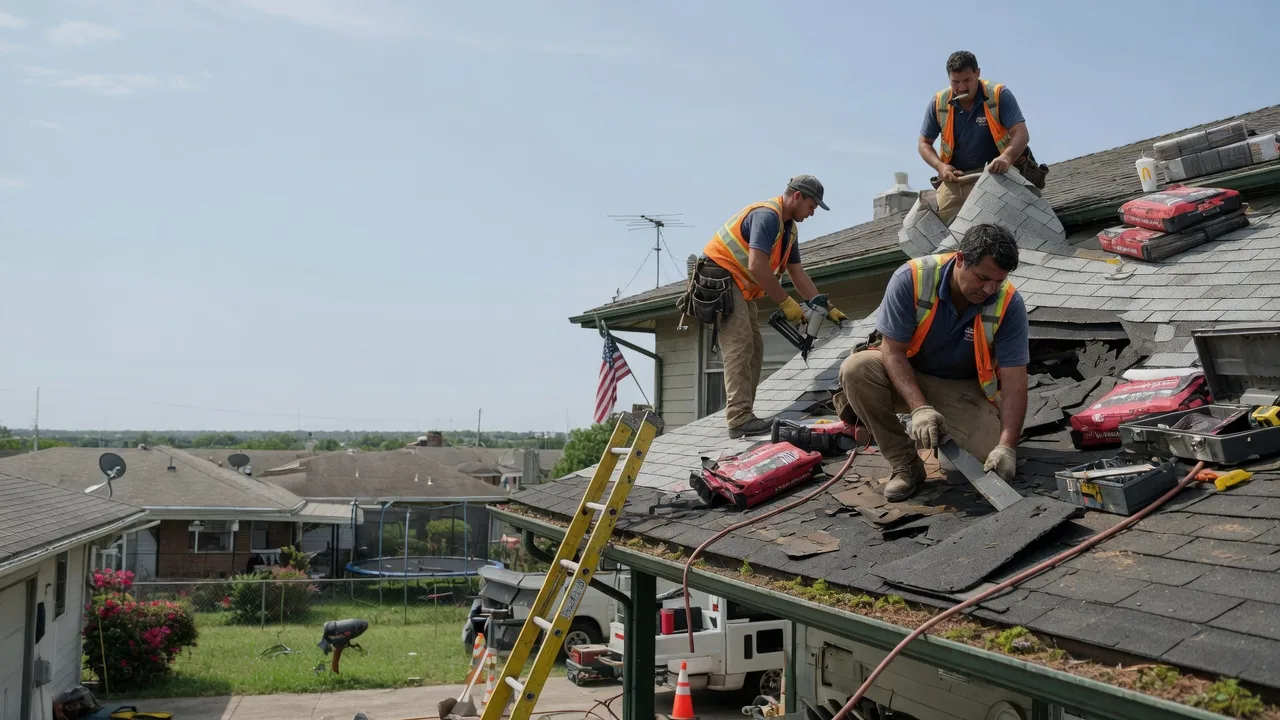 Roof Repair in Davenport, OK near me